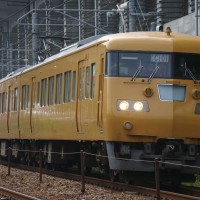 【岡山へ転属！】下関117系C101編成が岡山電車区へ回送