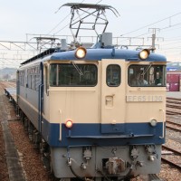 2015/09/03　EF65-1130牽引の東福山工臨がやってきた！