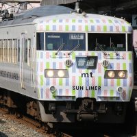 2016/04/30　全検明け115系L-12編成と「mt×SUN LINER」を撮影！