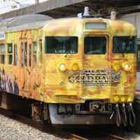 2016/07/24　ONE PIECEラッピングの115系電車を撮影！