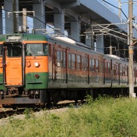 2015/09/11　湘南電車とカフェオレ電車がやってきた！