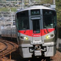 2016/04/16　新型車両の227系を撮影に糸崎駅へ！