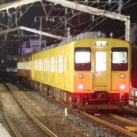 2016/09/17　福山駅でカープ表示の227系 と 105系4連を撮影！